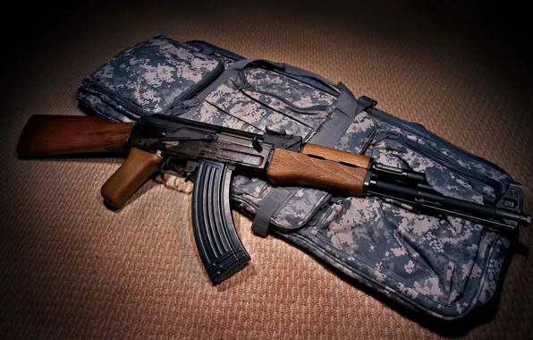 Weapons, machine, AK-47 Assault Rifle