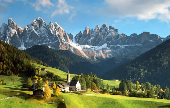 Picture mountains, italy, dolomites