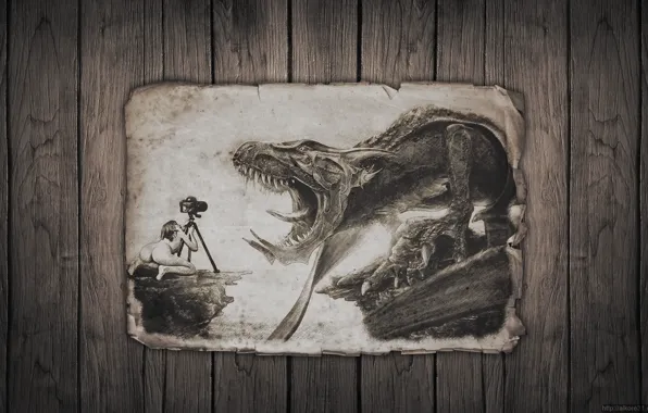 Girl, fantasy, camera, dragon, fabtasy, phographer