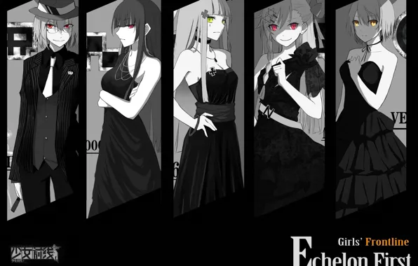 Collage, gang, Girls Frontline, Girls front