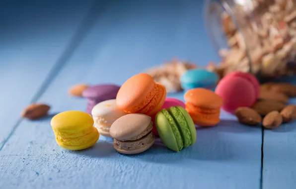 Picture colorful, dessert, cakes, sweet, sweet, dessert, bright, macaroon