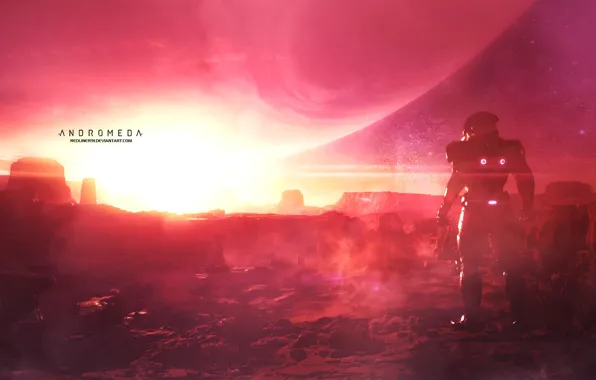 Mass effect, galaxy, andromeda