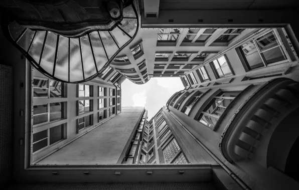 Paris, architecture, monochrome