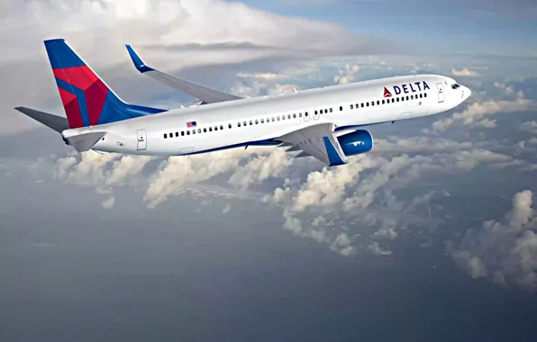 Picture the sky, clouds, the plane