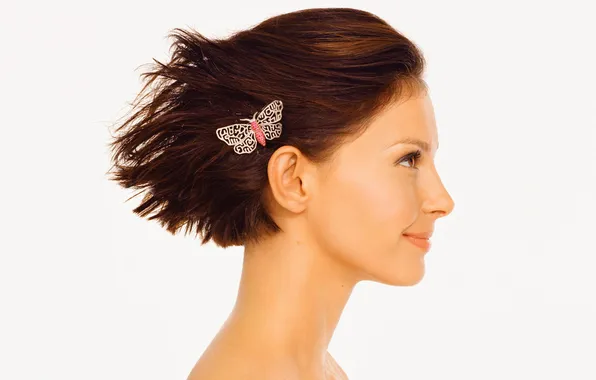 Smile, hair, beauty, barrette, Ashley Judd