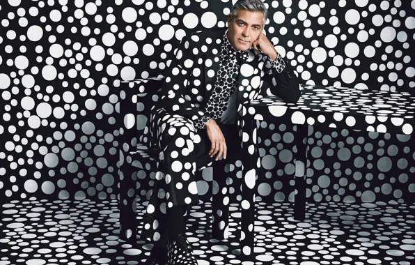 Photographer, actor, photoshoot, peas, George Clooney, Emma Summerton