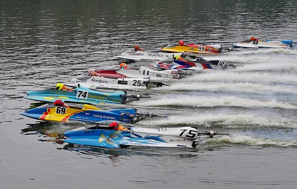 Speed, boats, race