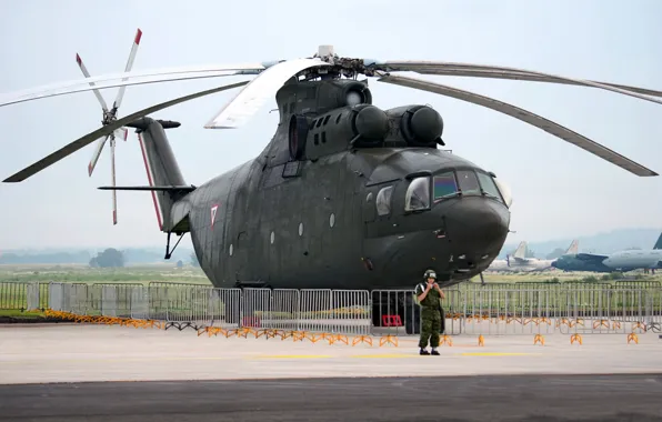 Picture helicopter, Mi-26, Mi-26, Mexican air force, Mexican Air Force