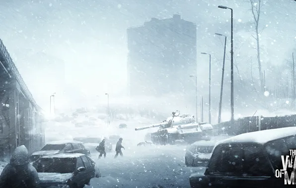 Wallpaper Snow, War, Tank, This War Of Mine For Mobile And Desktop.