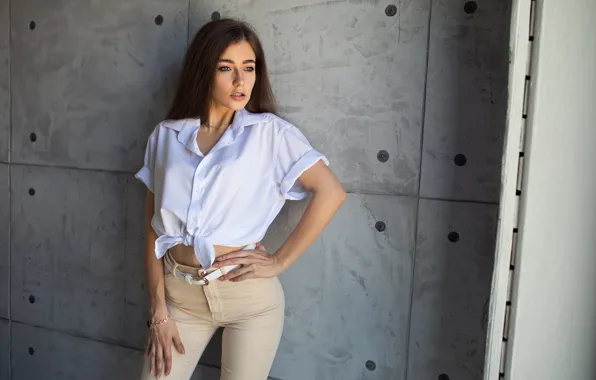 Girl, blouse, Dmitry Shulgin
