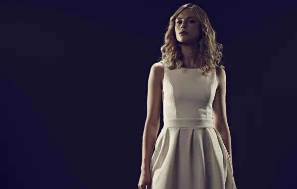 Background, the film, makeup, dress, hairstyle, blonde, in white, Vampire Academy