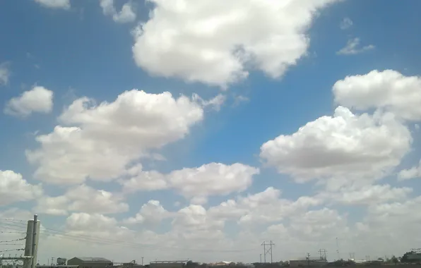 Clouds, figures, imagination