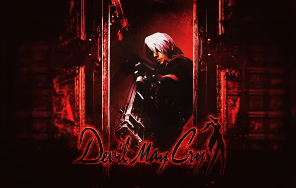 Wallpaper Gun, Dante, Devil May Cry for mobile and desktop, section игры,  resolution 1920x1080 - download