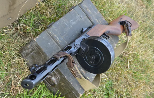 Box, the gun, PCA, Shpagina