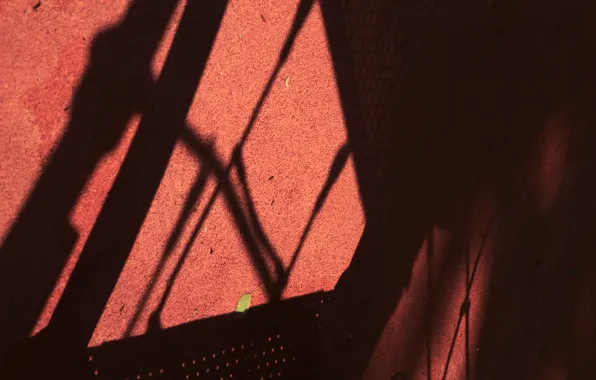 Summer, line, orange, sport, shadows, Sunny, Playground