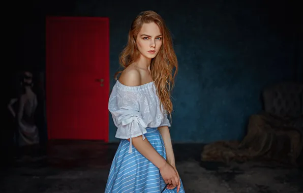 Picture girl, skirt, beauty, amazing, Rus, George Chernyadev, Georgy Chernyadyev, Maria Kudryavtseva