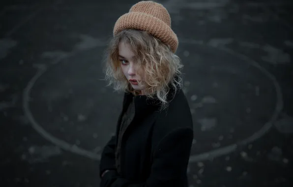 Hat, tenderness, curls, sponge, the beauty, Lisa, Anton Freis