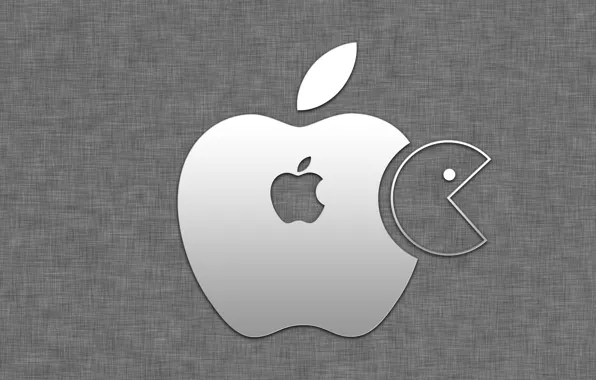 Picture apple, Apple, pacman