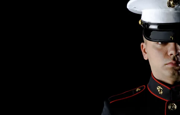 Picture dress, marine, uniform, blues