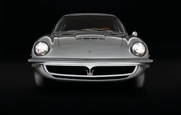 Picture Maserati, Maserati, Retro, The front, Mistral