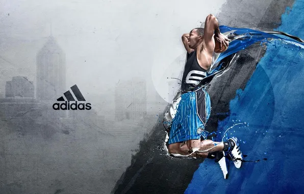 Movement, logo, Adidas, adidas, basketball player, brand