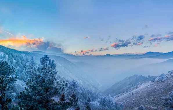 Mountains, Colorado, panorama, Colorado, Rocky mountains, Rocky Mountains, Front range, Front Range