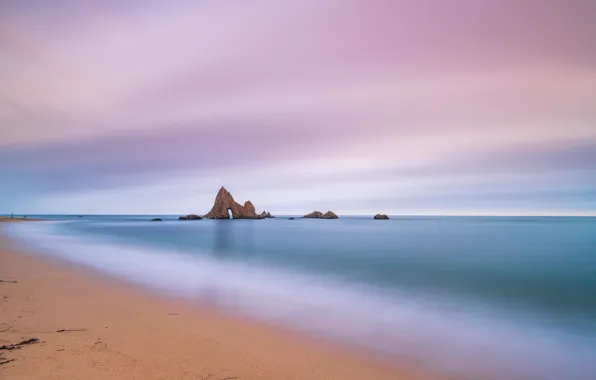 Picture sea, rocks, shore