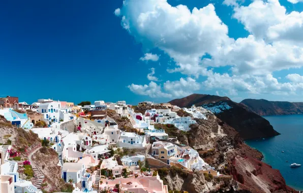Picture the city, island, beauty