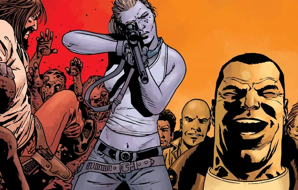 Picture the walking dead, comic, tome 21