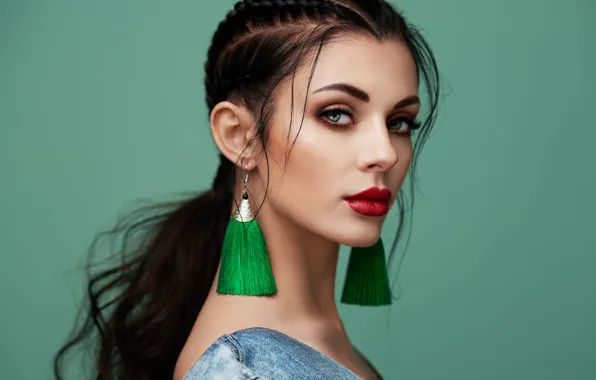 Makeup, sponge, retouching, Oleg Gekman, Portrait beautiful woman