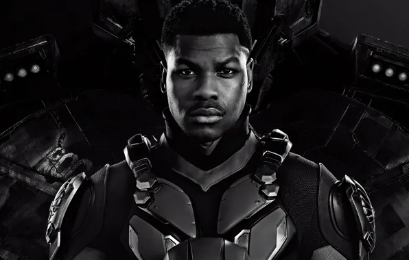Fiction, costume, black and white, John Boyega, John Boyega, Pacific rim 2, Pacific Rim: Uprising, …