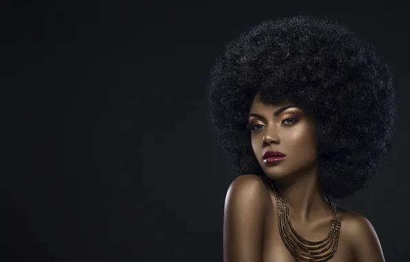 Picture hairstyle, style, glamour, bronze, black beauty, black girl