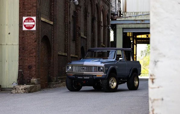 Chevrolet, 1972, SEMA, Ringbrothers, SEMA 2022, Ringbrothers Chevrolet K5 Blazer Bully