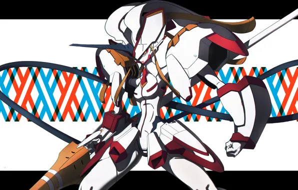 Being, anime, art, Darling In The Frankxx