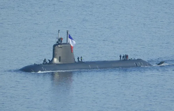 Nuclear submarine, French Navy, SNA Tourville