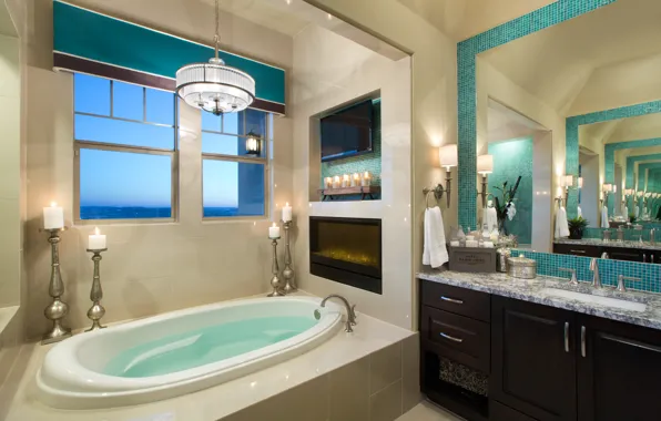 Picture room, style, interior, bathroom, design