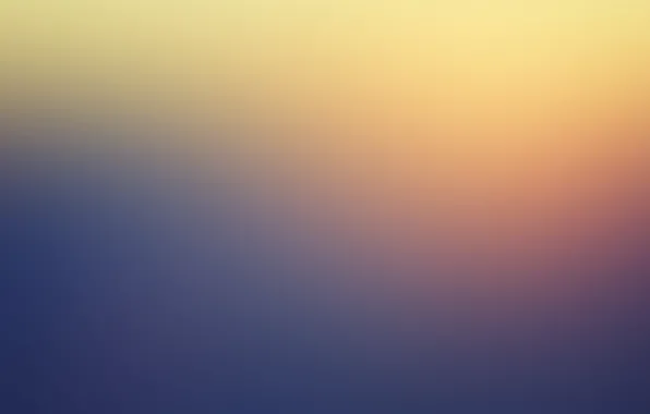 Picture sunset, background, yellow, blue
