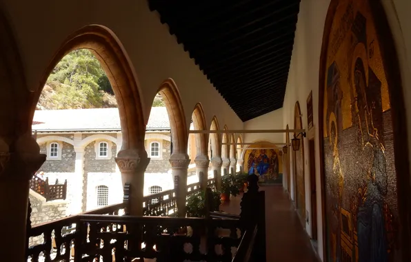 Widescreen, Wallpaper, Church, arch, temple, wallpaper, arch, widescreen
