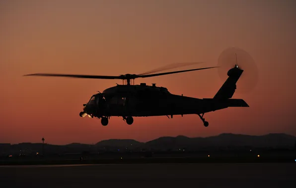 Picture helicopter, combat, HH-60G, Pave Hawk