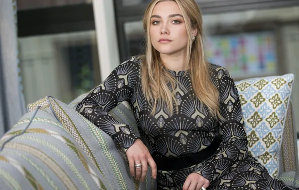 Makeup, actress, hair, Florence Pugh, Florence Pugh