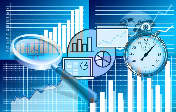 Time, graphics, plan, success, development, bissnes