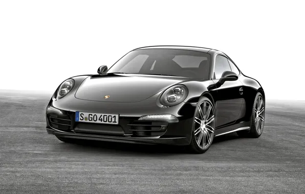Coupe, 911, Porsche, black, Porsche, Black, Coupe, Carrera