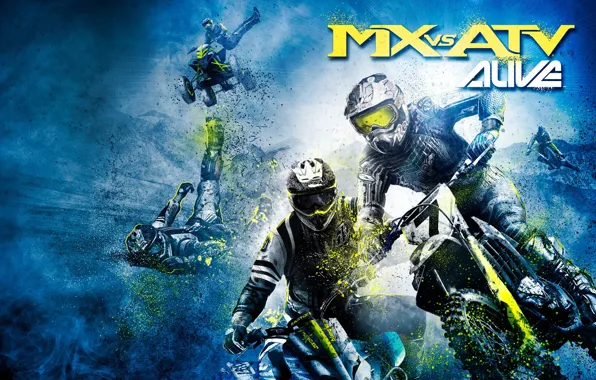 Race, Moto, ATV, MX vs ATV Alive