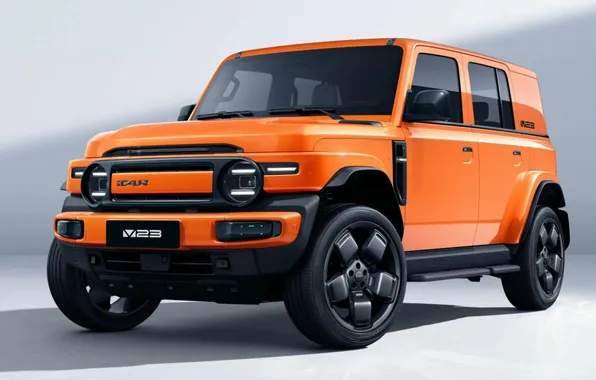 Picture car, SUV, V23, iCAR, iCAR V23