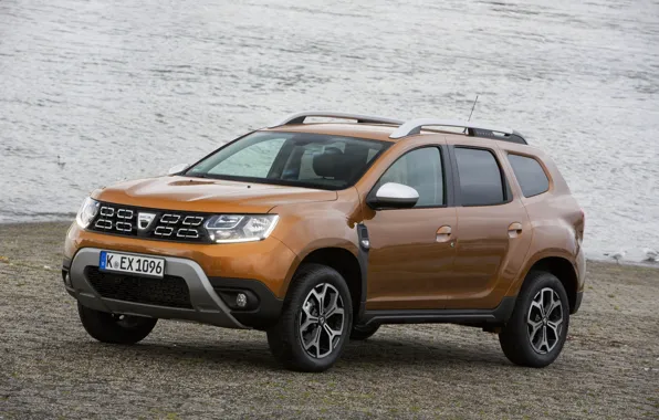 Picture Renault, on the shore, crossover, SUV, Duster, Dacia