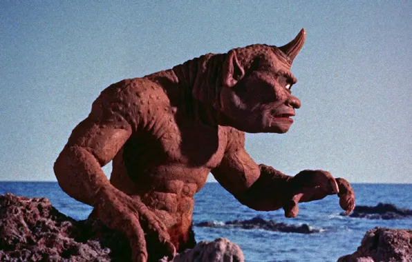 Picture USA, Fantasy, Cyclops, 1958, Columbia Pictures, Adventure, Columbia Pictures Corporation, The 7th Voyage of Sinbad