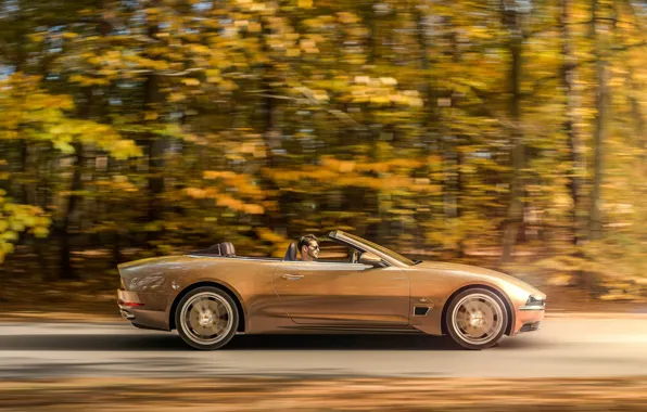 Speed, convertible, brown, wheel, Cabriolet, Touring Sciàdipersia, Touring Sciàdipersia Cabriole