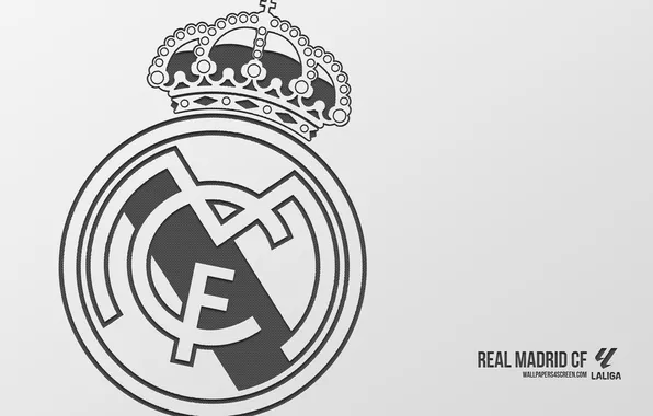 Logo, Football, Real Madrid, Soccer, La Liga, Hala Madrid, Real Madrid CF, Symbol
