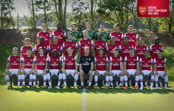 Arsenal, Arsenal, soccer, 2012/13, first team