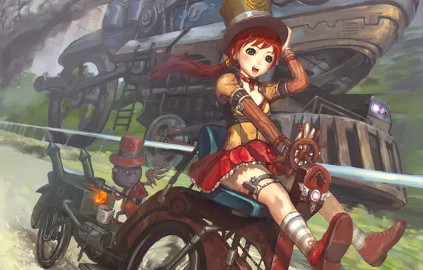 Picture anime, art, girl